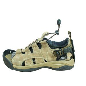 Korkers Omnitrax Suede Bungee Cord Waterproof Nonslip Fishing Sandals Size 7